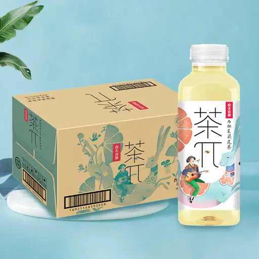 农夫山泉西柚茉莉花茶味果味茶饮料500ML